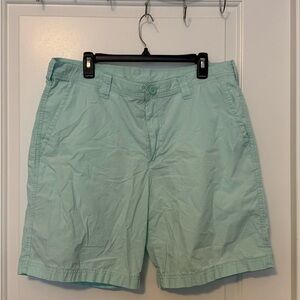 Columbia Light Green Casual Shorts